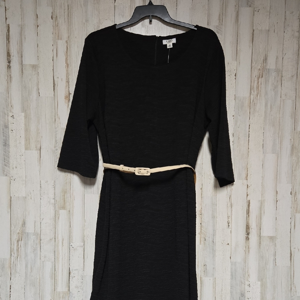 New with tag Sz.26 Cato Black Sheath Dress